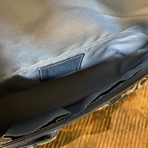 Coach signature blue bag - Picture 5 of 11